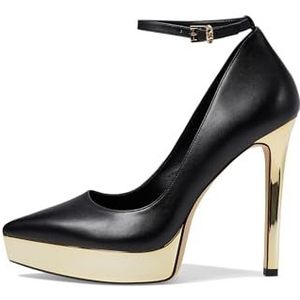 MICHAEL KORS Xenia enkelbandje pump, damessneaker, 42,5 EU, Zacht Roze, 42.5 EU