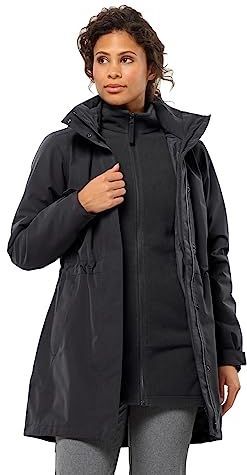 Jack Wolfskin - OTTAWA COAT - Functionele 3-in-1-jas - Zwart
