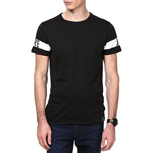 Jack and Jones T-shirt met ronde hals en korte mouwen voor heren, Kleur: wit, M