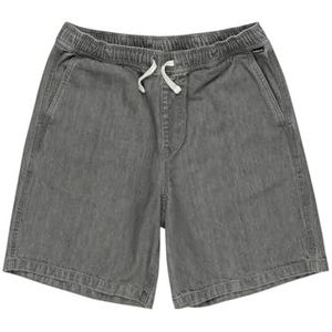 Quiksilver TAXER Denim Shorts Heren Zwart L