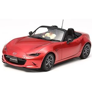 TAMIYA 24342 1:24 Mazda MX-5 - getrouwe replica, modelbouw, kunststof kit, hobby, lijmen, modelbouwdoos, montage, onbeschilderd, veelkleurig