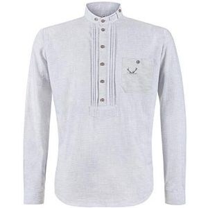 Stockerpoint Flori overhemd voor heren, grijs, XL
