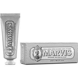 MARVIS® Smokers Whitening Mint 25 ml I Tandpasta vor een wittere glimlach I langdurige frisheid I frisse muntsmaak (verpakking kan variëren)