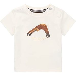 Noppies Hirosaki T-shirt voor baby's, jongens, antiek wit., 56 cm
