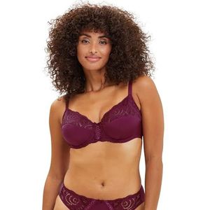 Sans Complexe Klassieke beugelbeha voor dames, Rhododendron rood, 90F
