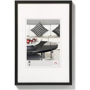 walther design Fotolijst zwart 70 x 100 cm aluminium stoel aluminium frame AJ100B, verpakking van 1