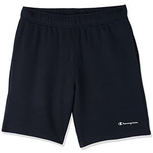 Champion Legacy Authentic Powerblend Terry Small Logo bermuda shorts, marineblauw, S voor heren