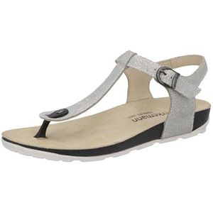 Berkemann Kilia Flipflop voor dames, maanzilver, 42.50 EU