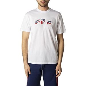 FILA Heren Bosque T-shirt, wit (bright white), L