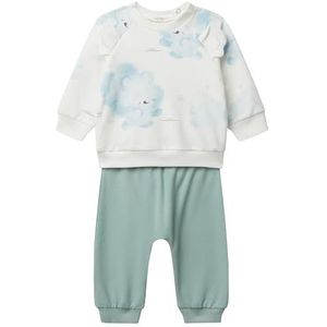 United Colors of Benetton Comp (shirt + broek), Wit, 62 cm