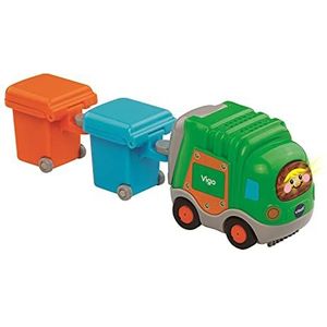 VTech Toet Toet Auto's Vigo Vuilniswagen - Cadeau - Educatief Baby Speelgoed - Speelgoed Auto
