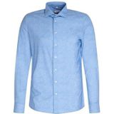 Seidensticker Zakelijk overhemd voor heren, slim fit, stretch, kent-kraag, lange mouwen, stretch, lichtblauw, 40