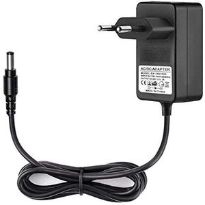 JRing Voeding 24 V DC 1 A, EU-stekker 5,5/2,1 mm, 24 W stekkeradapter voor radiowekker, LED-strip strips, Speedport, lichtlijsten, USB-hub, switch, router/ingang 110-240 V AC