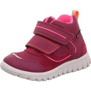 Superfit Baby Mädchen SPORT7 MINI leicht gefütterte Gore-Tex Sneaker, ROT/PINK 5000