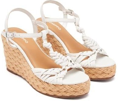 GIOSEPPO - Castine - Damessandalen - Wit - Gevoerde Binnenzool van Leer
