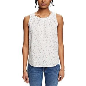 edc by ESPRIT Dames 993CC1F301 blouse, 114/OFF White 5, XXS, 114 / Off White 5, XXS