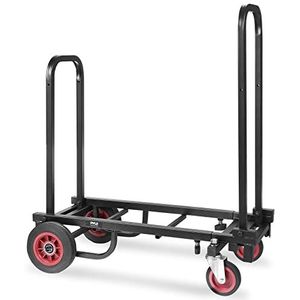 Pyle Steekwagen, Aanpasbare platformwagen, Opvouwbaar en Compact, inklapbare transportwagen, Uitschuifbaar tot 102 cm, Maximum Draagvermogen: 90.5 kg