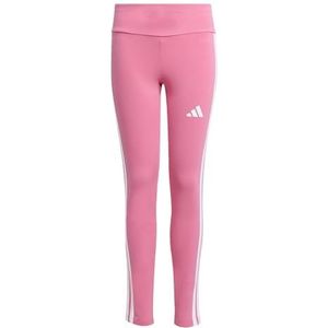adidas Niñas ESSENTIALS 3 STRIPES LEGGINGS, pink/white, 14-15 Years