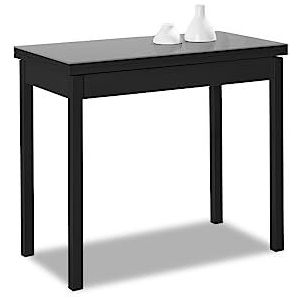 ASTIMESA Baaktype keukentafel, grijs, 80 x 40 cm tot 80 x 80 cm