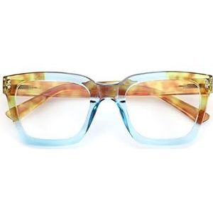 GianMarcoVenturi Leesbril Ischia Azzurro Multicolor +1.00, lichtblauw, meerkleurig, 1 Diottria