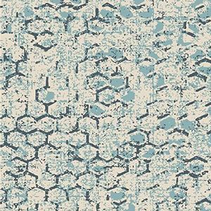 Homemania Vloerkleed, bedrukt, Feel The Texture-geometrische textuur, antislip, voor woonkamer, slaapkamer, meerkleurig, van polyester, katoen, 80 x 150 cm