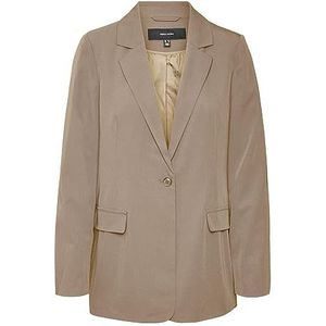 VERO MODA VMZELDA damesblazer, Bruin Lentil, 36