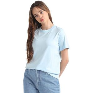Calvin Klein Jeans Vrouwen institutionele rechte Tee S/S gebreide tops, Keepsake Blauw, M