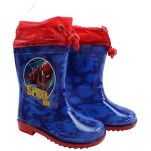 Disney Spiderman-laarzen voor jongens, regen, blauw, 32 EU, Blauw, 32 EU