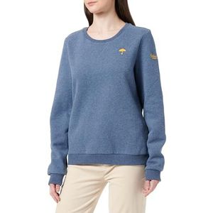 acalmar Dames sweattrui 34613755-AC01, marine melange, S, marineblauw, gemêleerd, S