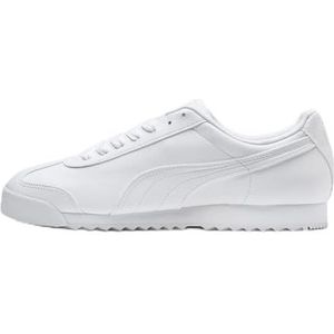 PUMA Roma Basic sneakers voor heren, wit wit licht grijs 21, 48.5 EU