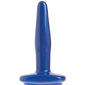 Iridescent Butt Plug - Small - Blue