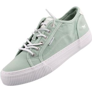 MUSTANG Damessneakers 1420-304, Pastelgroen, 41 EU