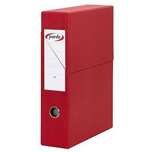 PARDO 879493 ordnerbox 80 mm, rood
