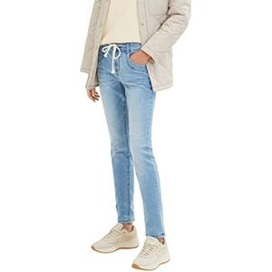 TOM TAILOR Dames Tapered Relaxed Jeans 1035533, 10142 - Light Stone Blue Denim, 28W / 30L