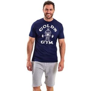 Gold's Gym Heren Workout Training Tee Muscle Joe korte mouw sport T-shirt