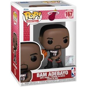 Funko Pop! NBA: Heat - Bam Adebayo - Vinyl figuur om te verzamelen - Cadeau-idee - Officiële producten - Speelgoed voor Kinderen en Volwassenen - Sportfans