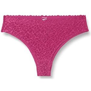 sloggi Zero Feel Lace 2.0 Brazil Panty ondergoed voor dames, wijn, M