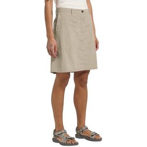 Jack Wolfskin Tihama Skort W Rock Damesbroek, Steen, 36 NL
