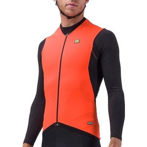 Alé Cycling Heren R-EV1 Clima Protection Thermo Vest, Fluo Oranje, Klein