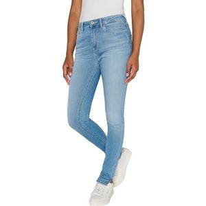 Pepe Jeans Dames Skinny Jeans Hw, Blauw (Denim-MI6), 33W / 30L, Blauw (Denim-mi6), 33W / 30L