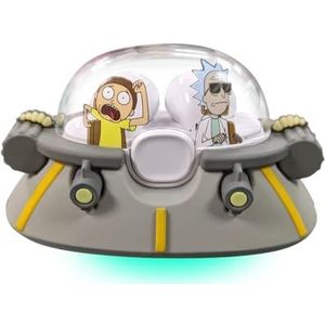 WONDEE Rick and Morty Draadloze Bluetooth-hoofdtelefoon met Google Assistant voor Apple en Android, originele cadeaus van Rick en Morty