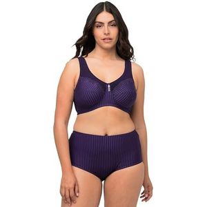 Ulla Popken Dames ontlasting, cup C-g beha, paarsblauw, 100C