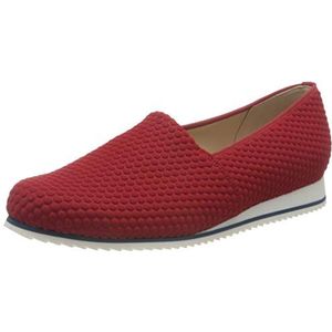 Hassia Dames Piacenza, brede G slippers, rood, 37 EU Breed