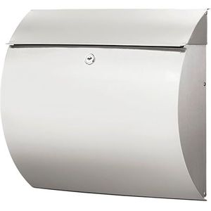 BURG-WÄCHTER Brievenbus Toscana 3856 Ni roestvrij staal zilverkleurig