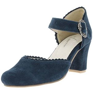 HIRSCHKOGEL Dames 3005715 Pumps, blauw., 39 EU