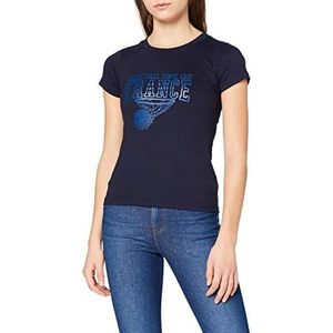 France Basketball T-shirt voor dames, blauw, mand Frankrijk Since 1932, volwassenen, 2XL