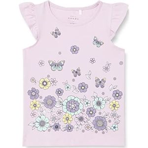 NAME IT T-shirt voor babymeisjes, Orchid Bloom, 86 cm