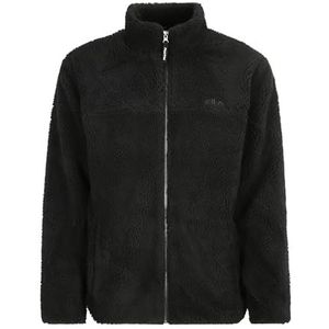 FILA Heren Braunlage Sherpa Jacket Fleece, zwart, M