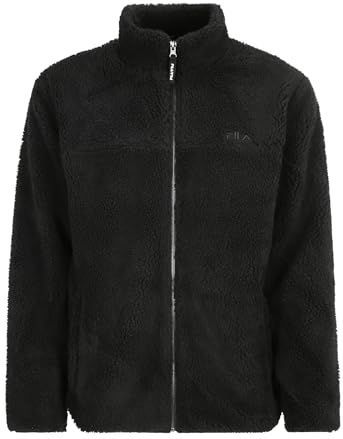Fila - Fleece Jacket Full Zip - Fleece Jack - Zwart - 100% Polyester