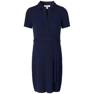 ESPRIT Maternity Dress Nursing Short Sleeve, Dark Navy - 402, XL